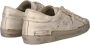 Philippe Model Witte Leren Sneakers Vintage Stijl Beige Heren - Thumbnail 3