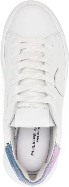 Philippe Model Witte Sneakers Klassiek Model White Dames