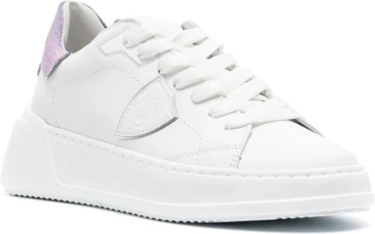 Philippe Model Witte Sneakers Klassiek Model White Dames