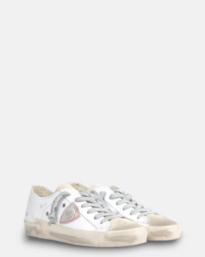 Philippe Model Witte Sneakers Lente Zomer Model Multicolor Dames