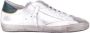 Philippe Model Witte Sneakers Logo Suède Rubberen Zool White Heren - Thumbnail 16