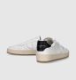 Philippe Model Witte Sneakers met Geperforeerde Tip en Logo White Heren - Thumbnail 8