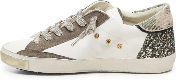 Philippe Model Witte Sneakers met Logodetails