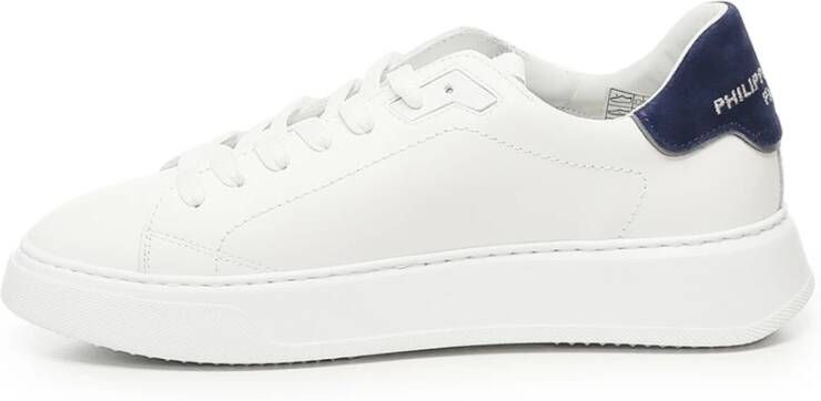 Philippe Model Witte Sneakers met Memory Foam Binnenzool