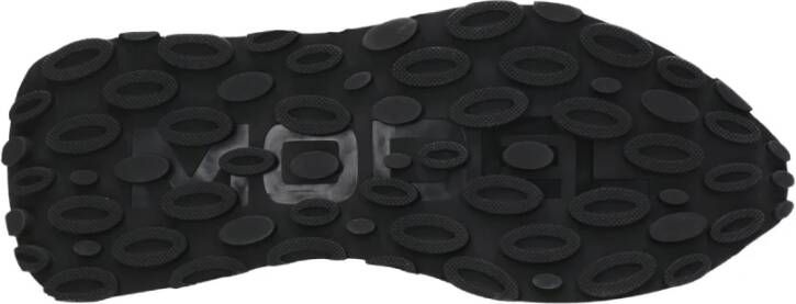 Philippe Model Witte Sneakers met Rubberen Zool