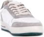 Philippe Model Witte Leren Sneakers Ronde Neus Logo Detail White Heren - Thumbnail 7