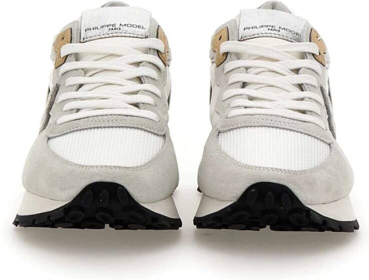 Philippe Model Witte Sneakers Parijse Stijl White Dames