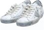 Philippe Model Gestudde Tennissneakers Wit Zwart White - Thumbnail 22