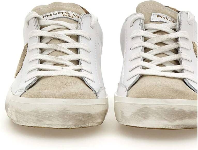Philippe Model Witte Sneakers van Paris White Dames