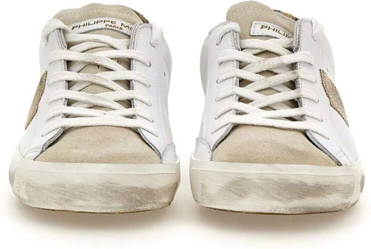 Philippe Model Witte Sneakers van Paris White Dames