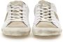 Philippe Model Dierenprint Lage Top Sneakers Vrouwen White Dames - Thumbnail 10