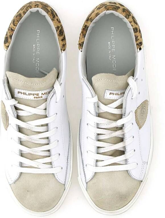 Philippe Model Witte Sneakers van Paris White Dames