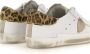 Philippe Model Dierenprint Lage Top Sneakers Vrouwen White Dames - Thumbnail 15