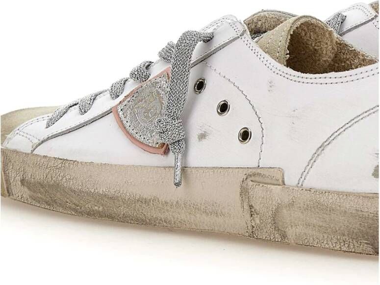 Philippe Model Witte Sneakers van Paris White Dames