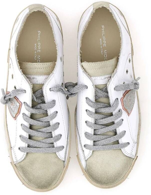 Philippe Model Witte Sneakers van Paris White Dames