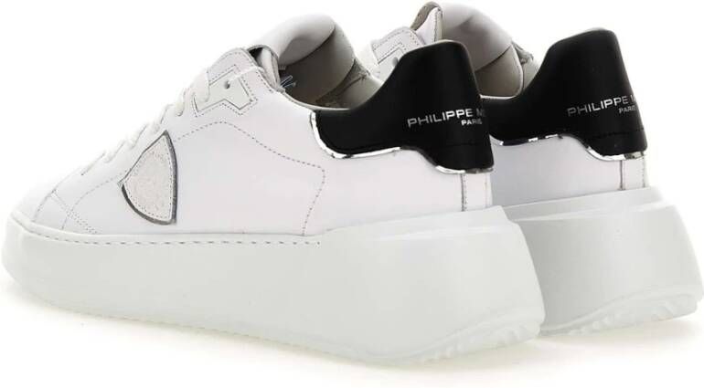 Philippe Model Witte Sneakers van Paris White Dames