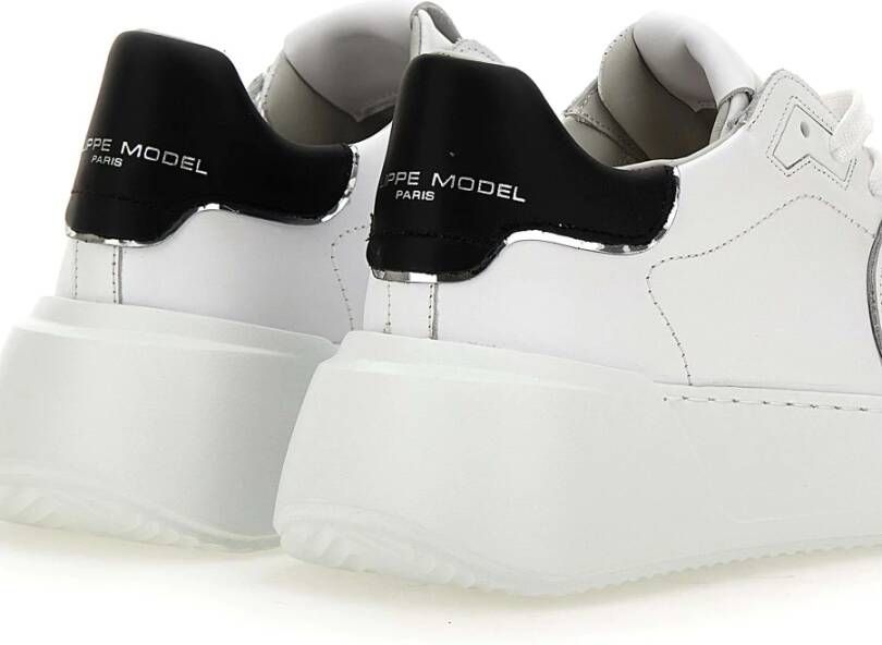 Philippe Model Witte Sneakers van Paris White Dames