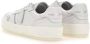Philippe Model Witte Sneakers met Logo Patch en Contrasterende Hiel White Dames - Thumbnail 25