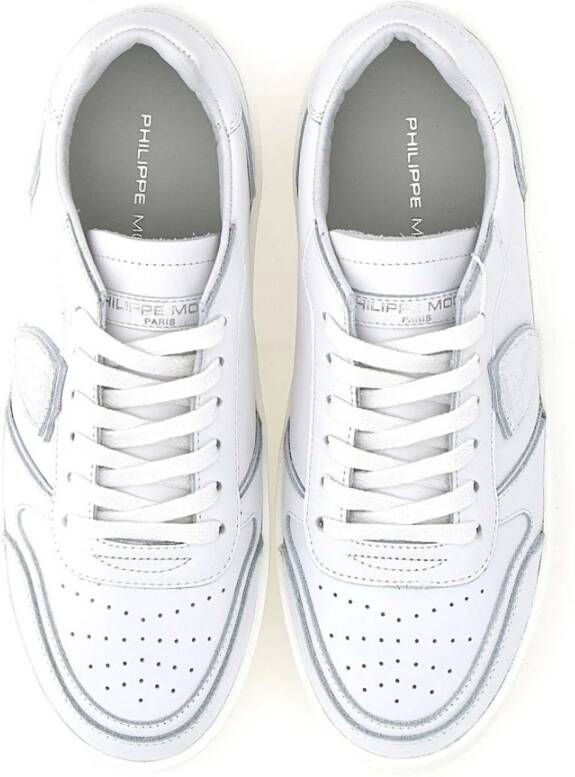 Philippe Model Witte Sneakers van Paris White Dames