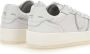 Philippe Model Witte Sneakers met Logo Patch en Contrasterende Hiel White - Thumbnail 76