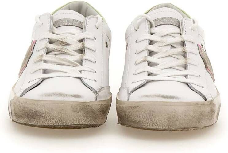 Philippe Model Witte Sneakers van Paris White Dames