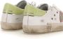 Philippe Model Prsx Witte Sneakers met Verouderd en Slangeneffect White Dames - Thumbnail 18