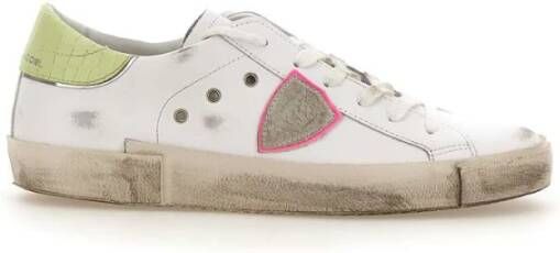 Philippe Model Witte Sneakers van Paris White Dames