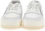 Philippe Model Witte Sneakers met Logo Patch en Contrasterende Hiel White - Thumbnail 26