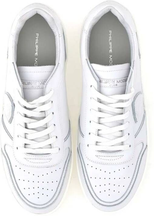 Philippe Model Witte Sneakers van Paris White Heren