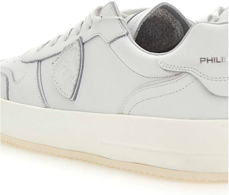 Philippe Model Witte Sneakers van Paris White Heren