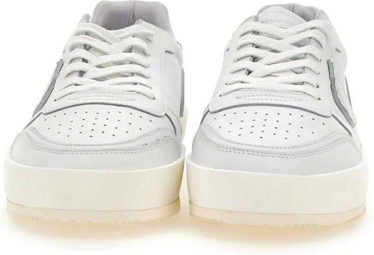 Philippe Model Witte Sneakers van Paris White Heren