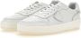 Philippe Model Witte Sneakers met Logo Patch en Contrasterende Hiel White - Thumbnail 18