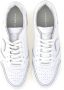 Philippe Model Minimalistische Leren Sneakers met Brede Zool White - Thumbnail 9