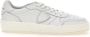 Philippe Model Minimalistische Leren Sneakers met Brede Zool White - Thumbnail 12