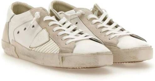 Philippe Model Witte Sneakers van Paris White Heren