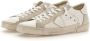 Philippe Model Witte leren sneakers met gebruikt effect White Heren - Thumbnail 42