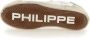 Philippe Model Witte leren sneakers met gebruikt effect White Heren - Thumbnail 45