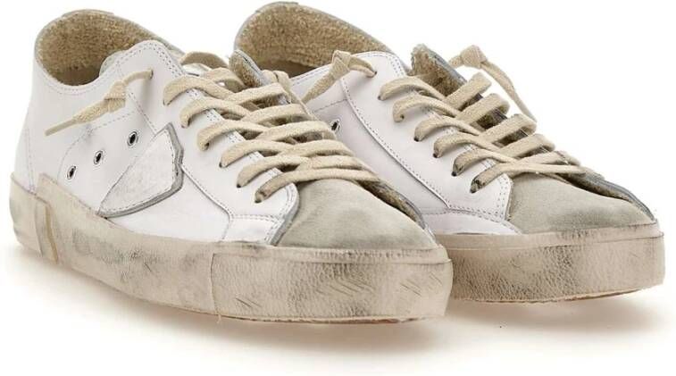 Philippe Model Witte Sneakers van Paris White Heren