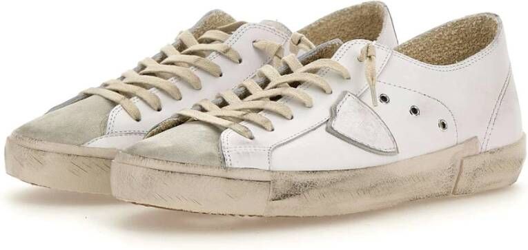 Philippe Model Witte Sneakers van Paris White Heren