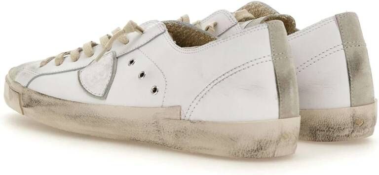 Philippe Model Witte Sneakers van Paris White Heren