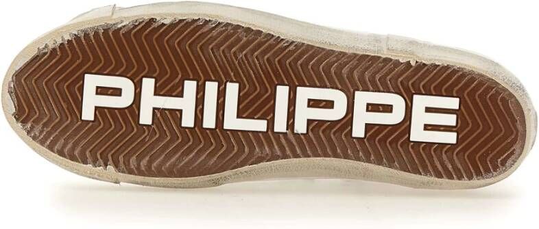 Philippe Model Witte Sneakers van Paris White Heren