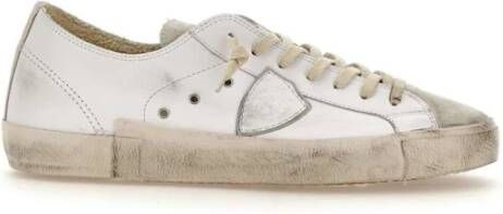 Philippe Model Witte Sneakers van Paris White Heren