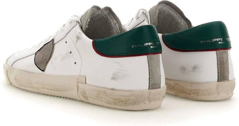 Philippe Model Witte Sneakers van White Heren