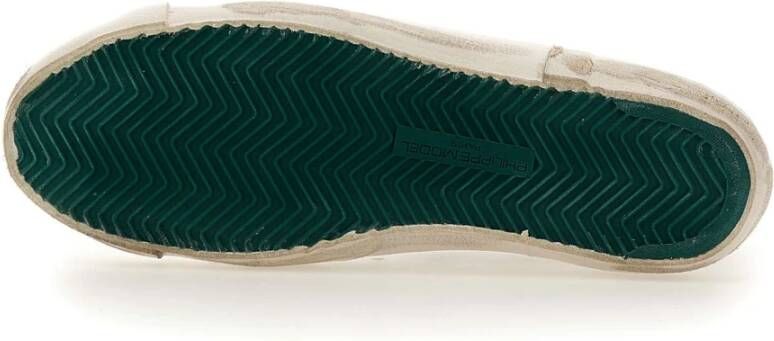 Philippe Model Witte Sneakers van White Heren
