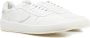 Philippe Model Witte Sneakers met Logo Patch en Contrasterende Hiel White - Thumbnail 94