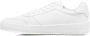 Philippe Model Witte Sneakers met Logo Patch en Contrasterende Hiel White - Thumbnail 11