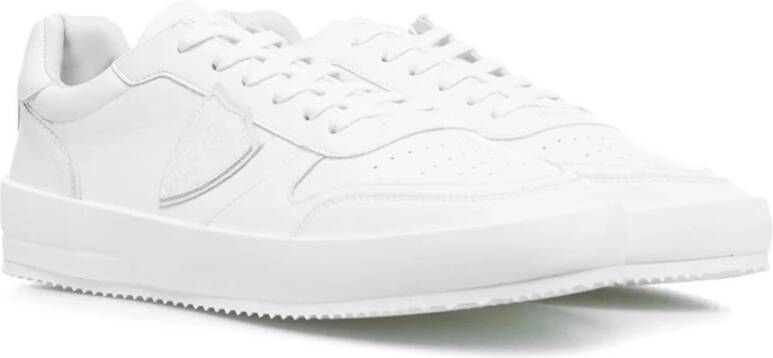 Philippe Model Witte Sneakers voor Heren White Heren