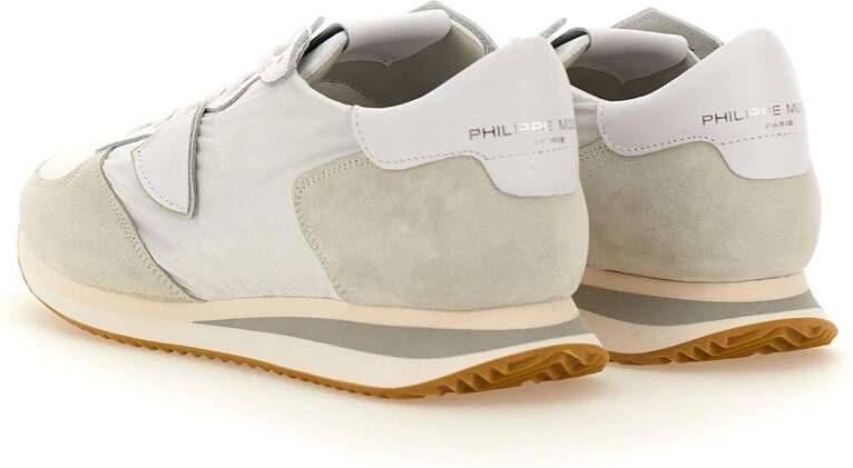 Philippe Model Witte Sneakers voor Mannen en Vrouwen White Heren
