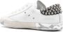Philippe Model Gestudde Tennissneakers Wit Zwart White - Thumbnail 18
