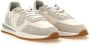 Philippe Model Ivoor Leren Sneakers met Contrasterende Details Beige - Thumbnail 12